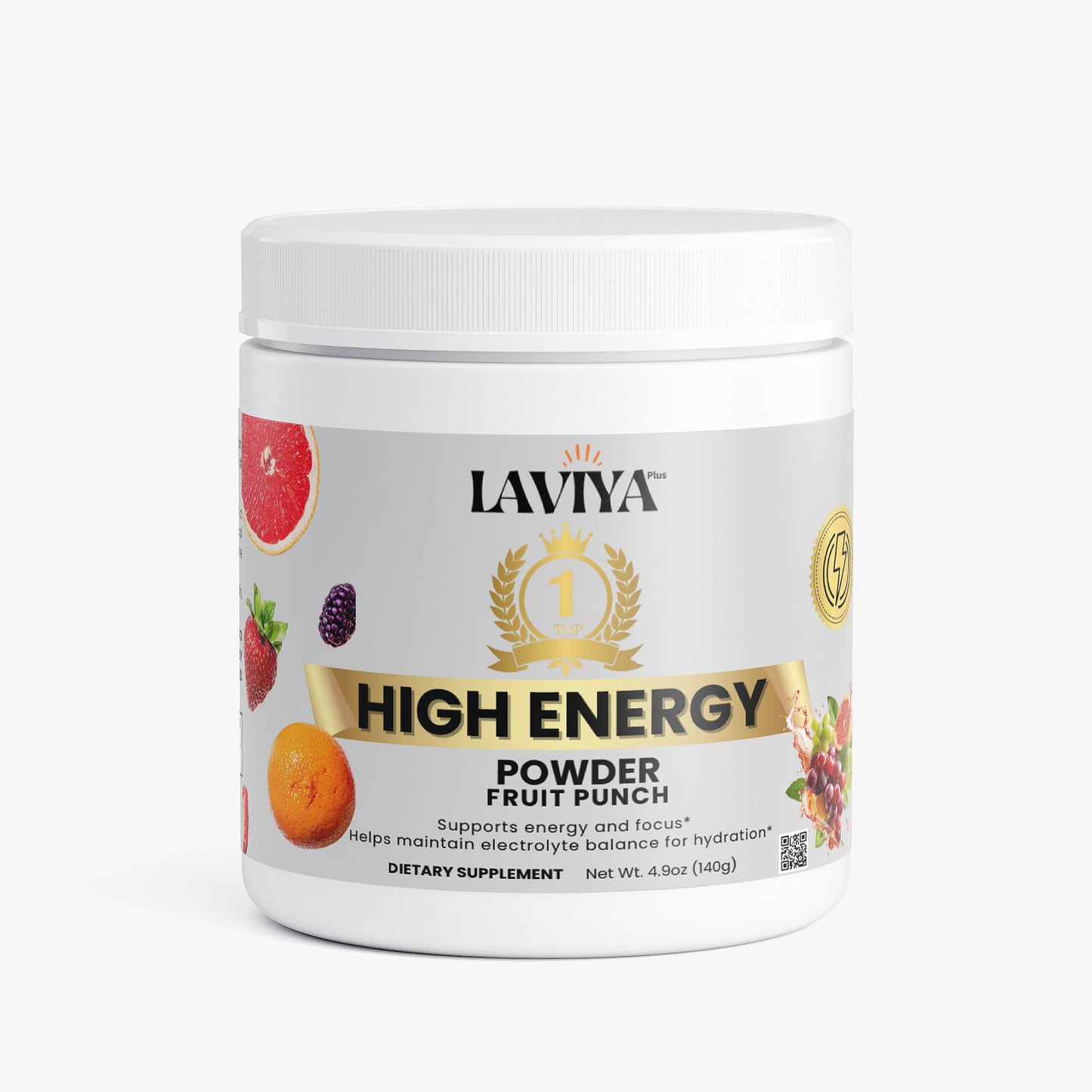 Laviya + High Energy Powder (Fruit Punch)