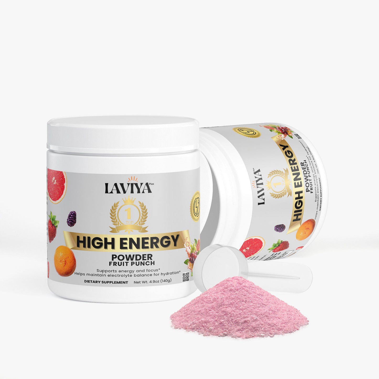 Laviya + High Energy Powder (Fruit Punch)