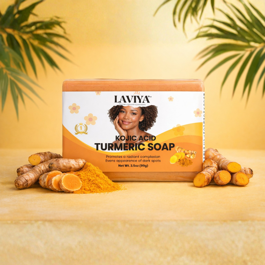 LAVIYA Plus Kojic Acid & Turmeric Soap